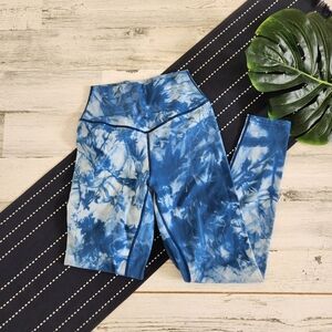 Balance Athletica OG Pant Tie Dye Leggings Blue Size Small